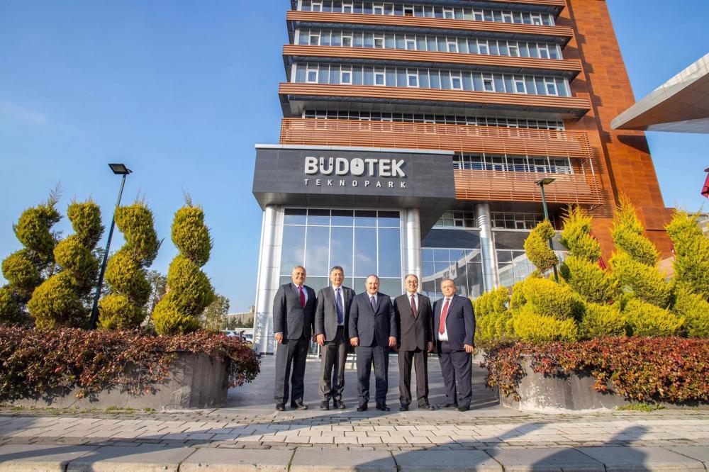 BÜDOTEK, Sanayi ve Teknoloji Bakanı Mustafa Varank'ı ağırladı